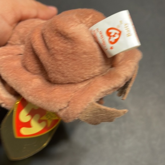 TY 4035 Beanie Babies BROWN "Batty" Bat RETIRED 1996 Many Rare Errors - Picture 15 of 16